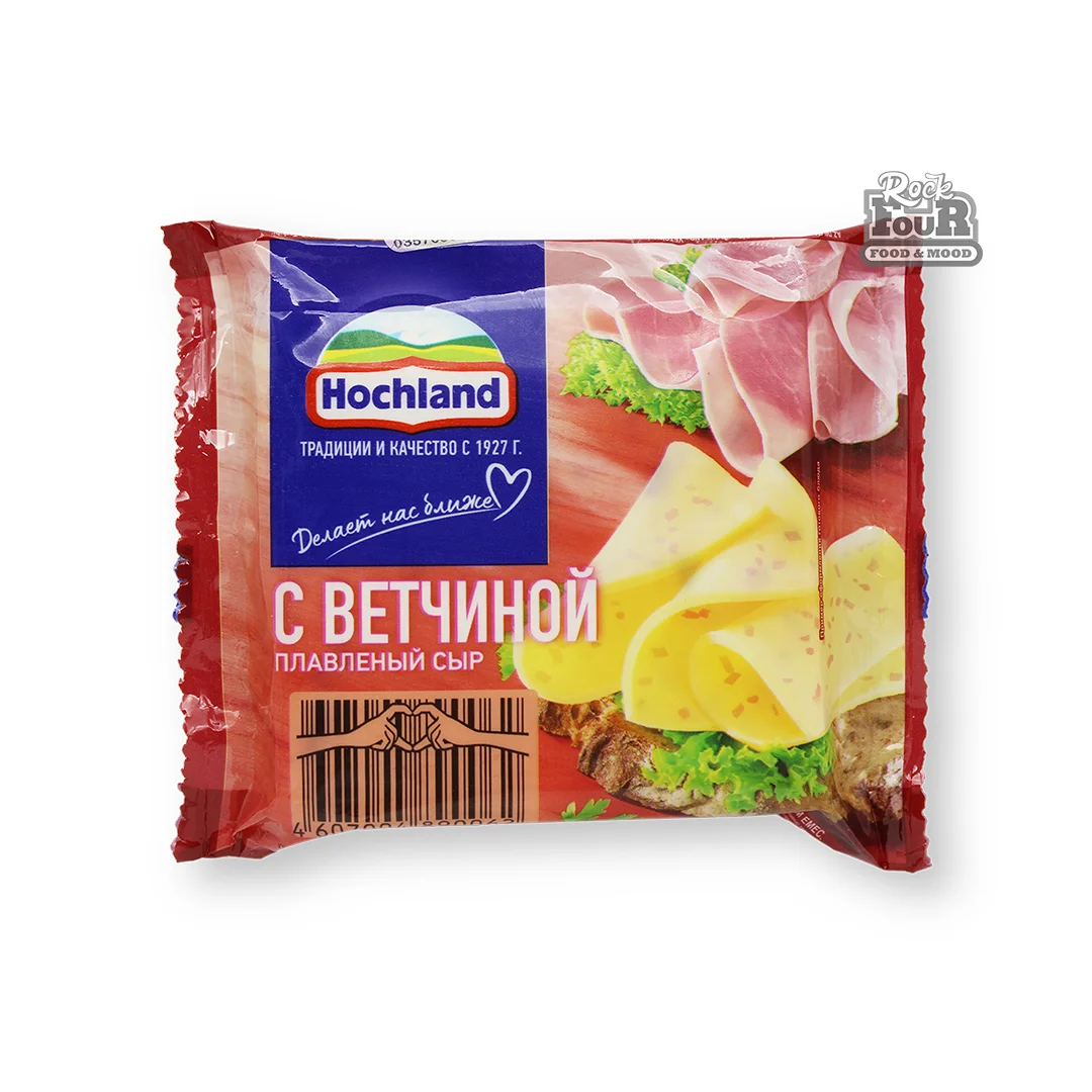 Պանիր հալած «Hochland» խոզապուխտ, շերտավոր 150գ